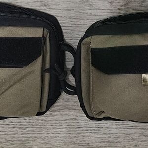 One Tigris Admin Pouch. W/ Molle Backing.
